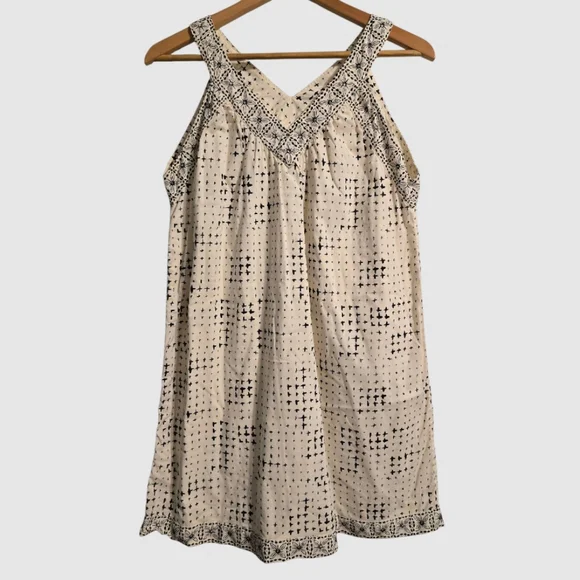 loft beige dress Loft Women's Cream and Tan Dress